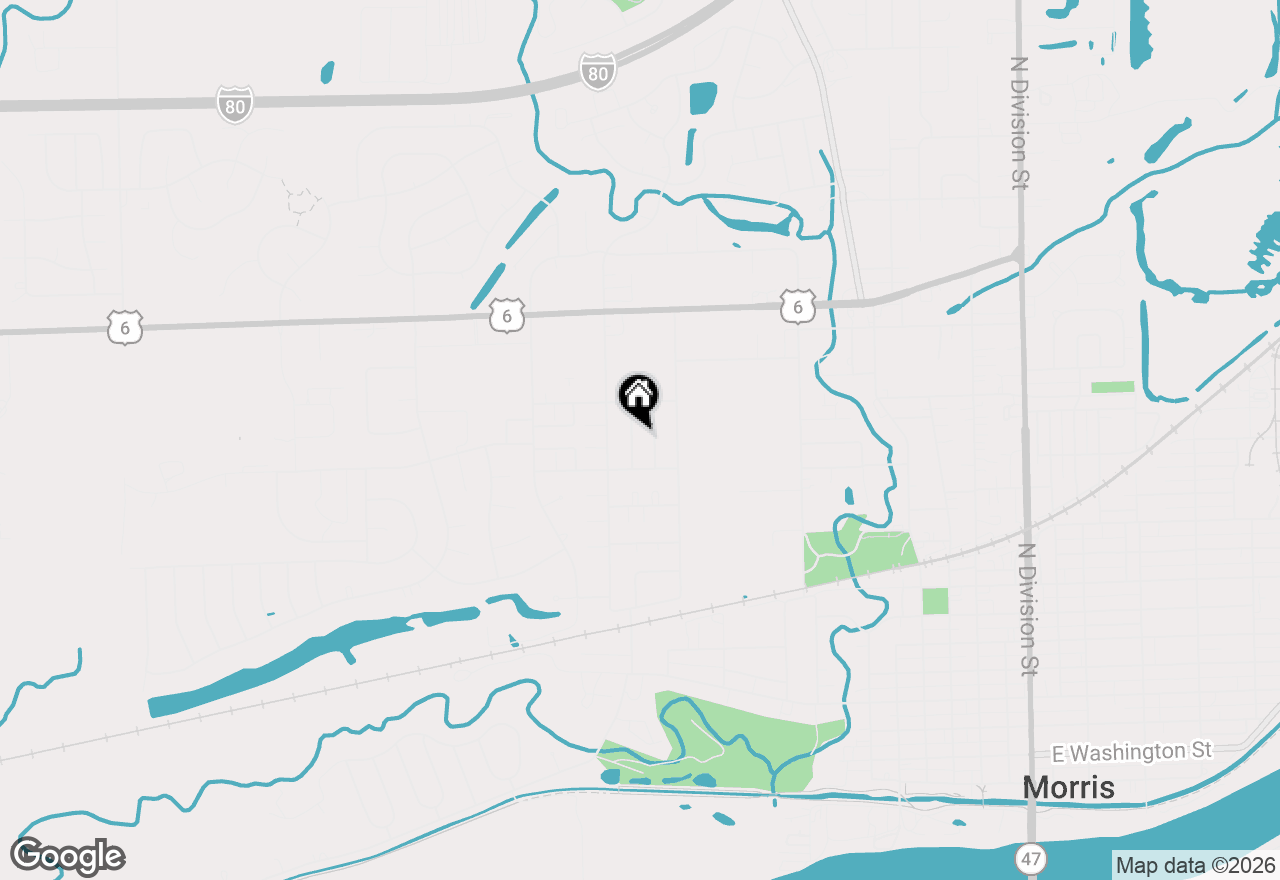 Map of 1259 Brendan Drive, Morris, IL 60450
