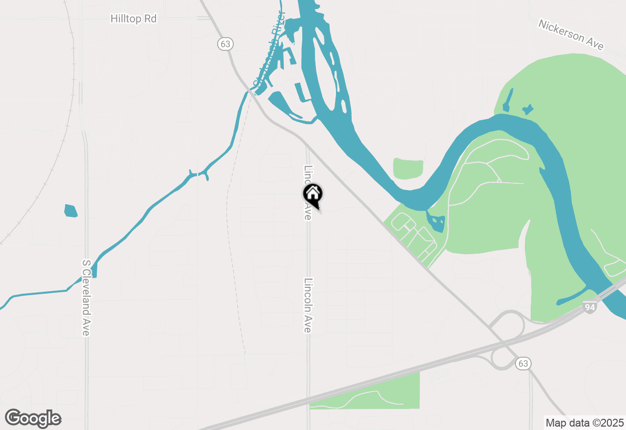 Map of 884 Oakridge Drive, St. Joseph, MI 49085