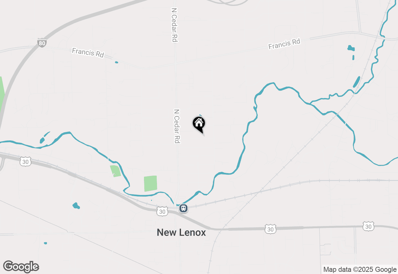 Map of 161 Hawthorne Lane, New Lenox, IL 60451