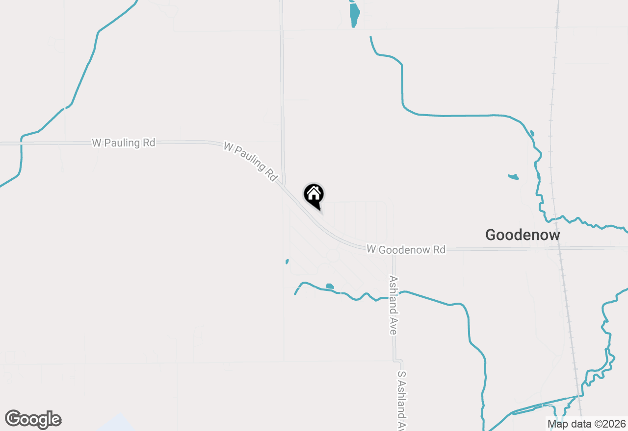 Map of 125 Cardinal Drive, Beecher, IL 60401