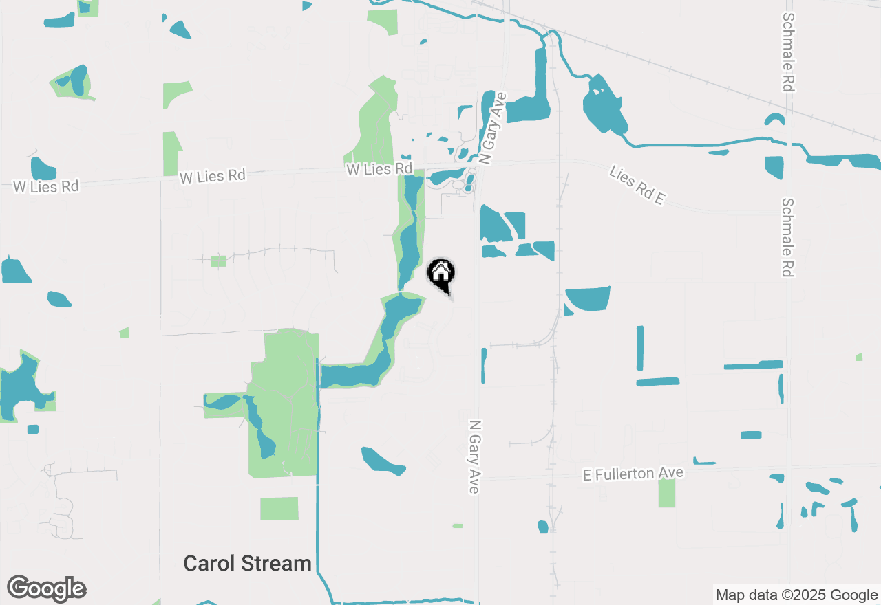 Map of 143 W Elk Trail #143, Carol Stream, IL 60188