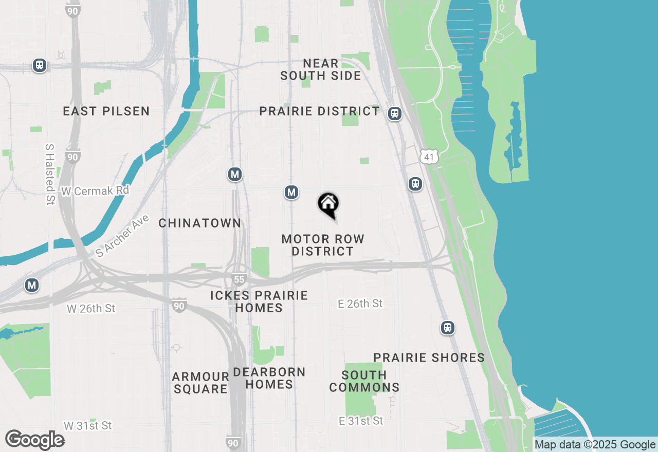 Map of 2317 S Michigan Avenue, Chicago, IL 60616
