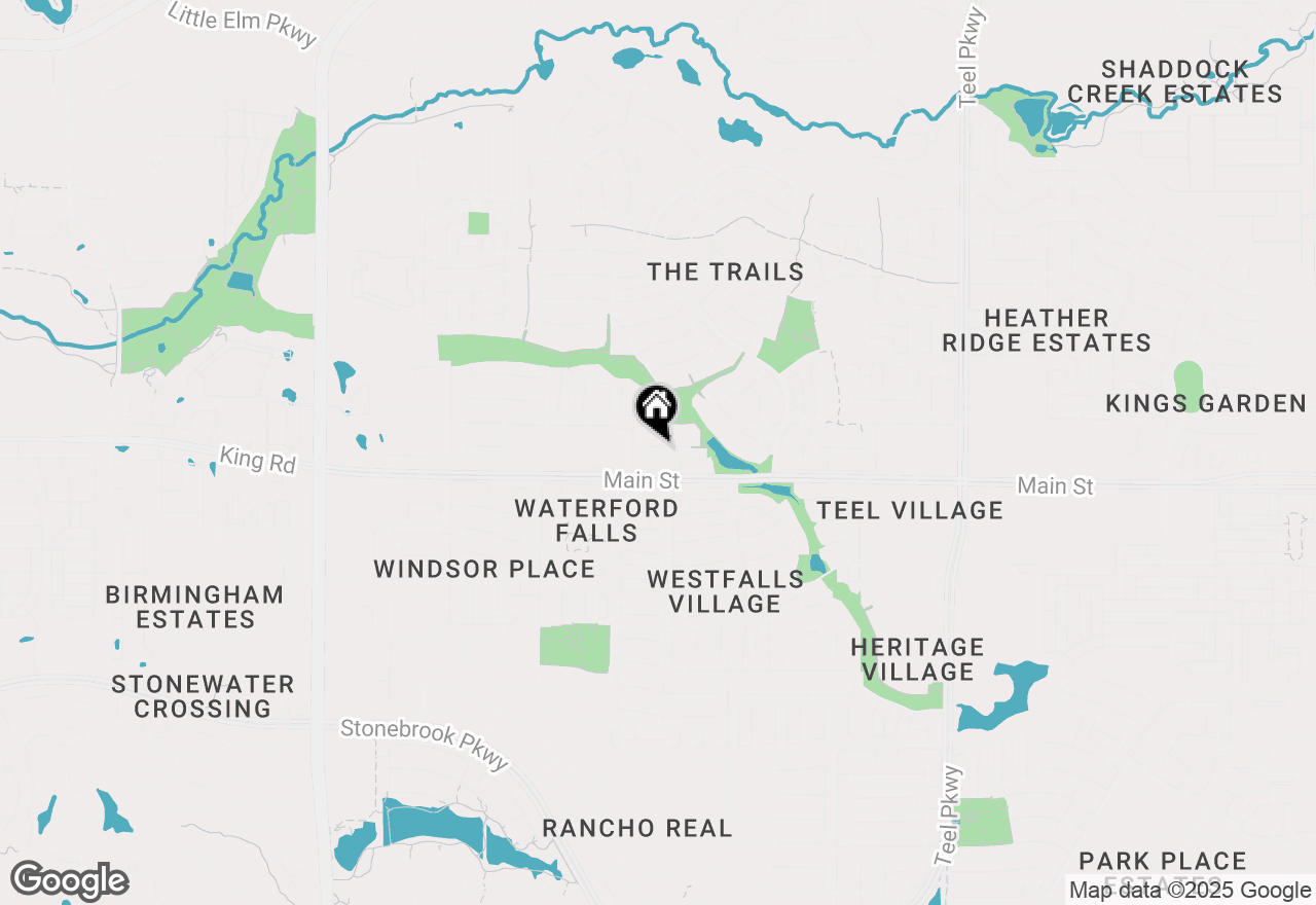 Map of 1658 Carson Lane, Frisco, TX 75033