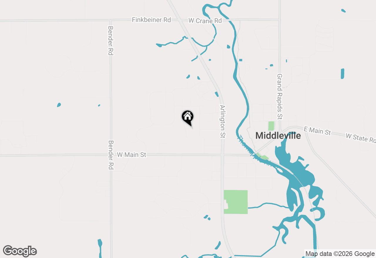 Map of 729 Greenbrier Court #65, Middleville, MI 49333