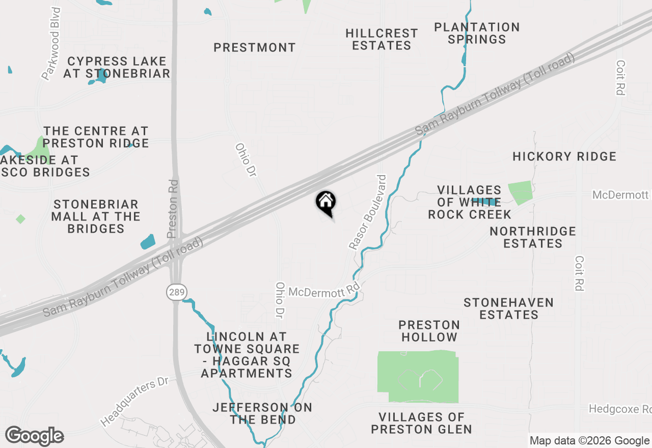 Map of 4659 Margo Court, Plano, TX 75024