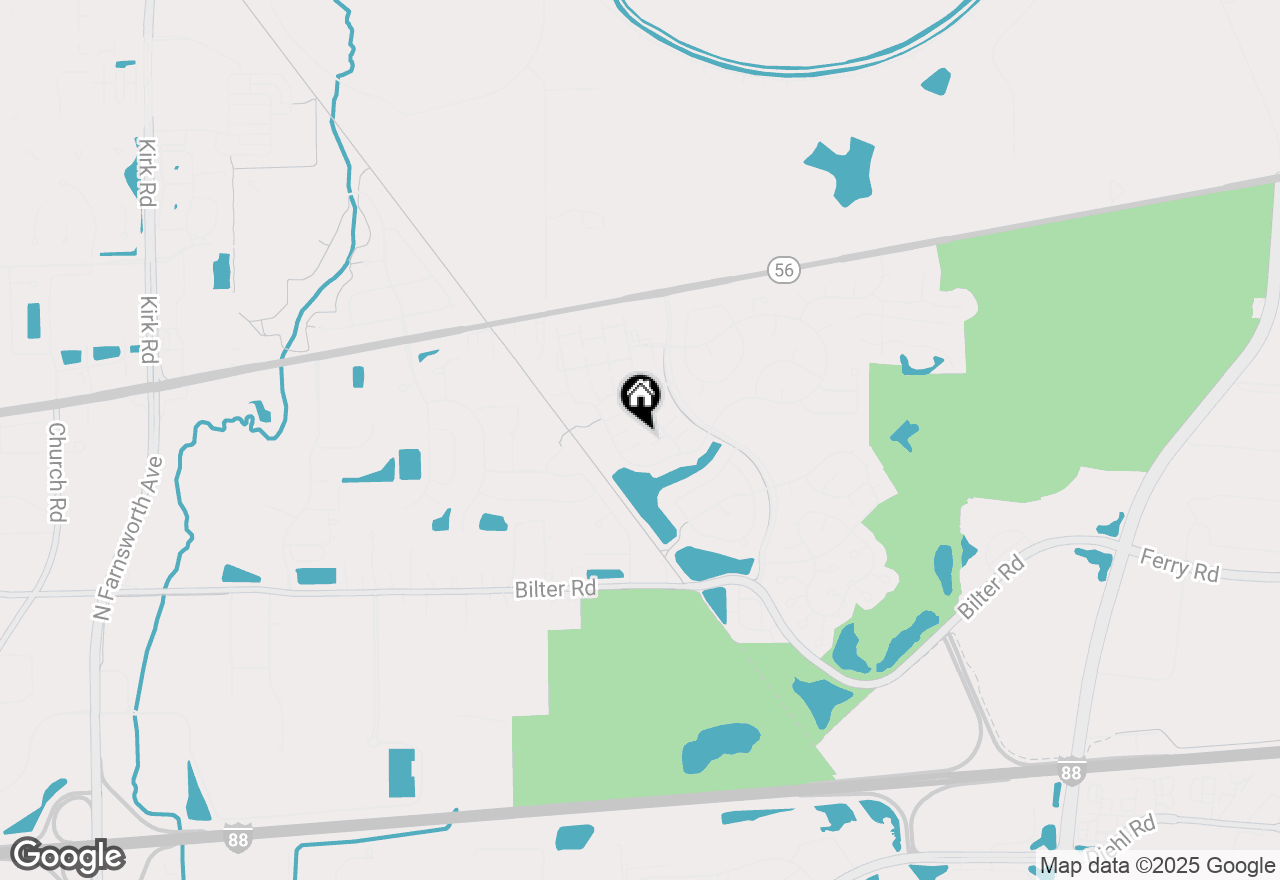 Map of 2727 Borkshire Lane, Aurora, IL 60502