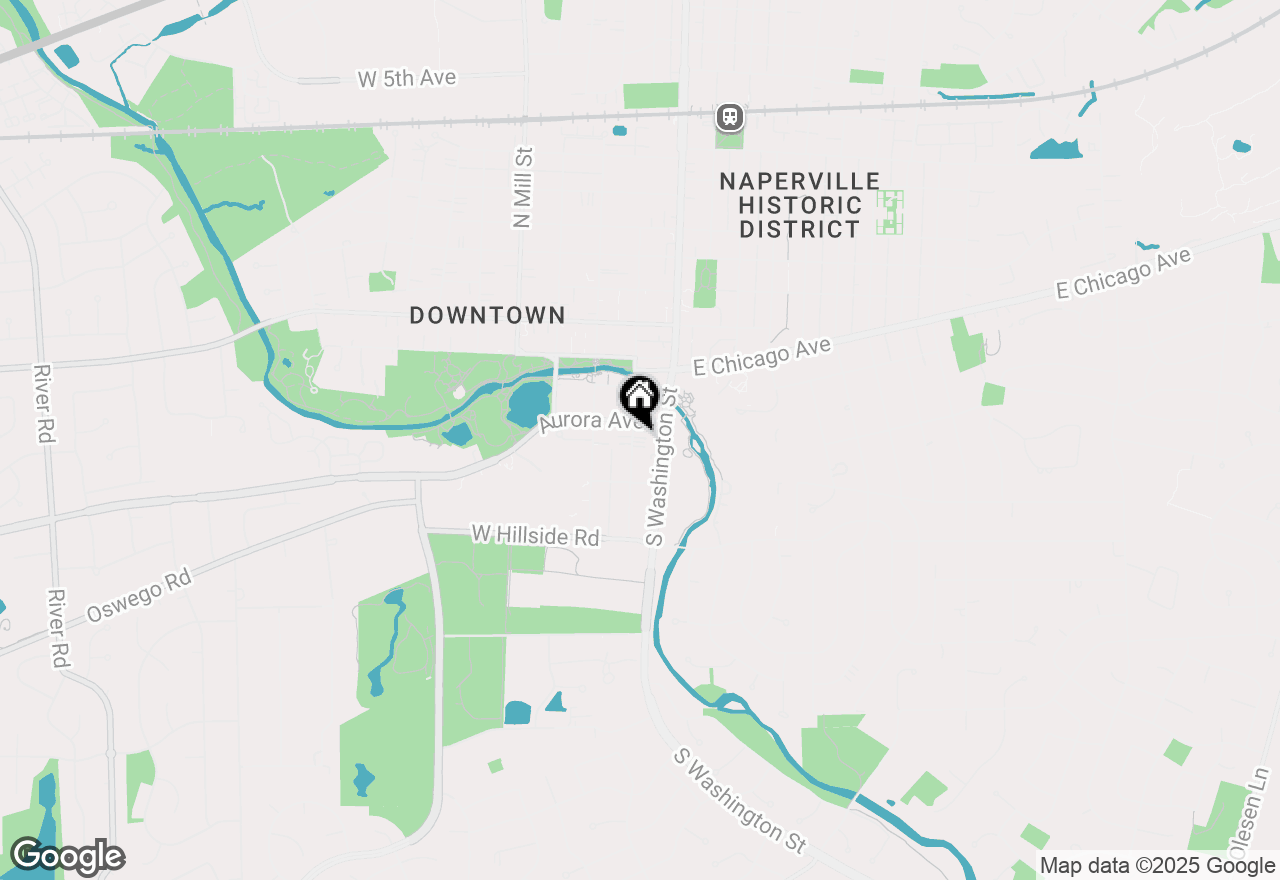Map of 520 S Main Street, Naperville, IL 60540