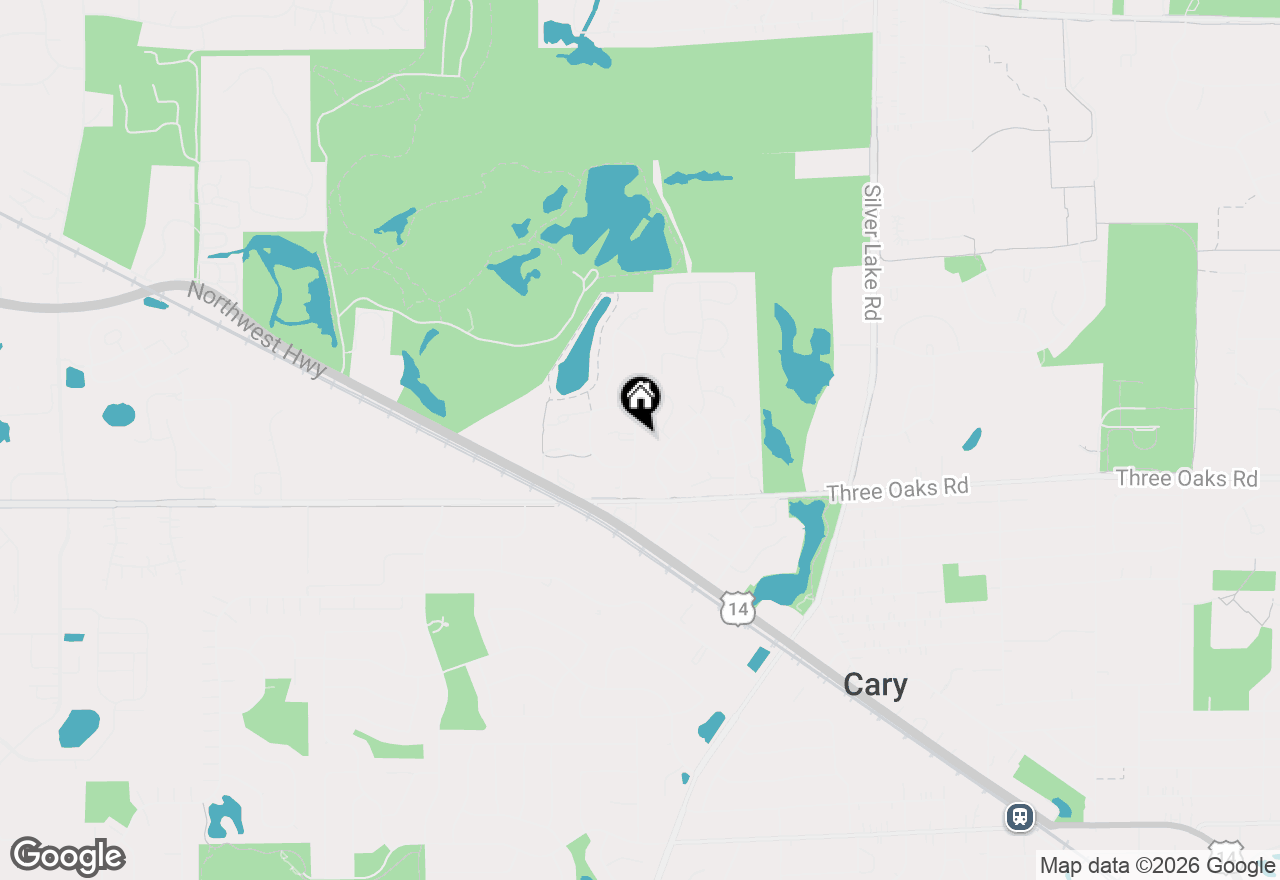 Map of 1141 Westlake Drive, Cary, IL 60013