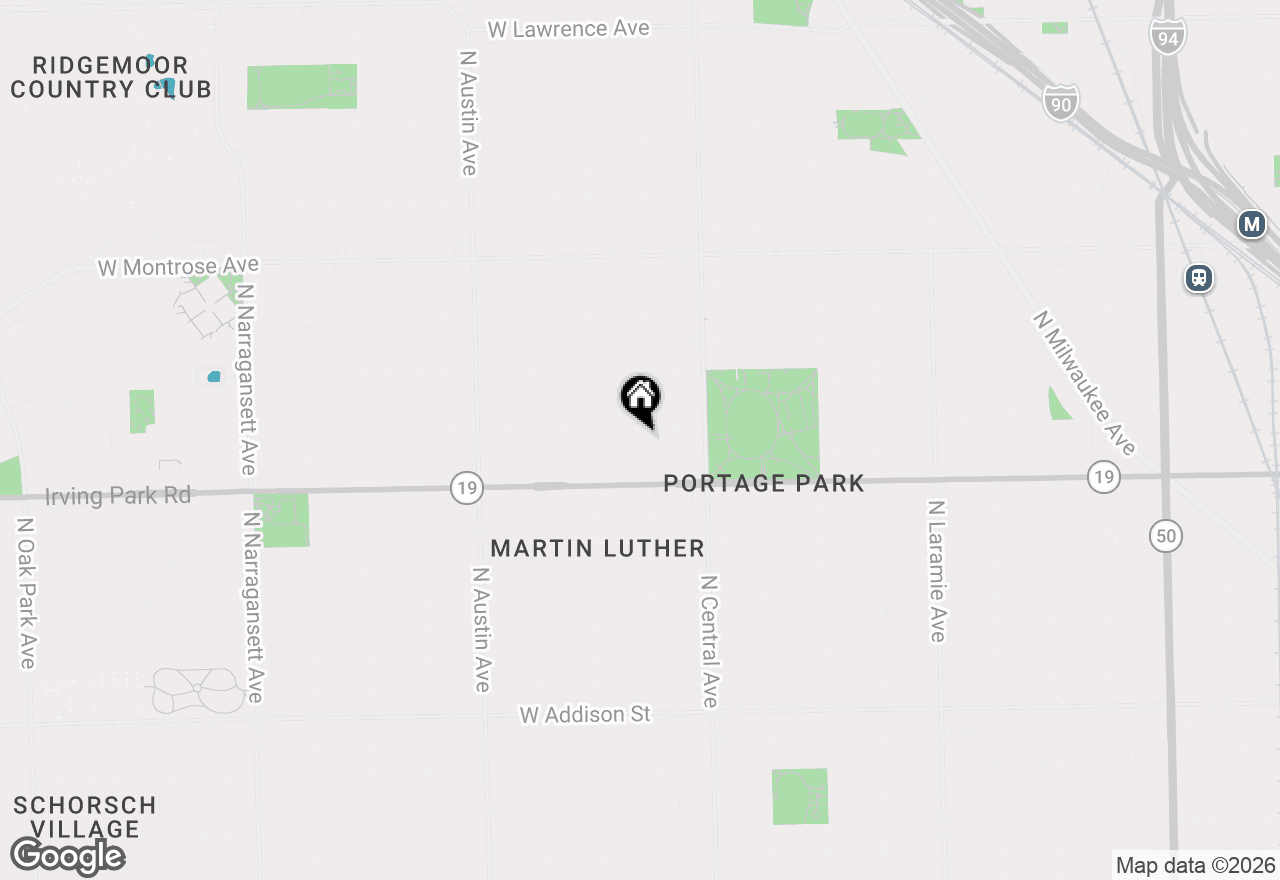 Map of 4046 N Major Avenue, Chicago, IL 60634