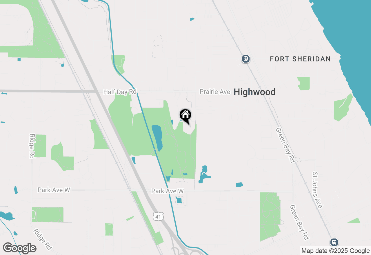 Map of 950 Augusta Way #305, Highland Park, IL 60035