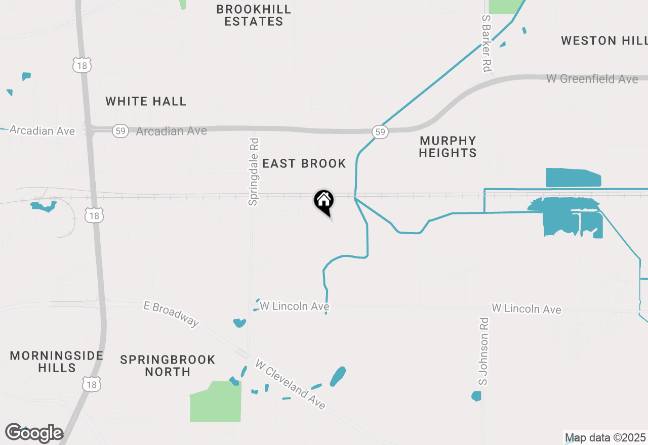 Map of 1920 S Springdale Rd, New Berlin, WI 53146