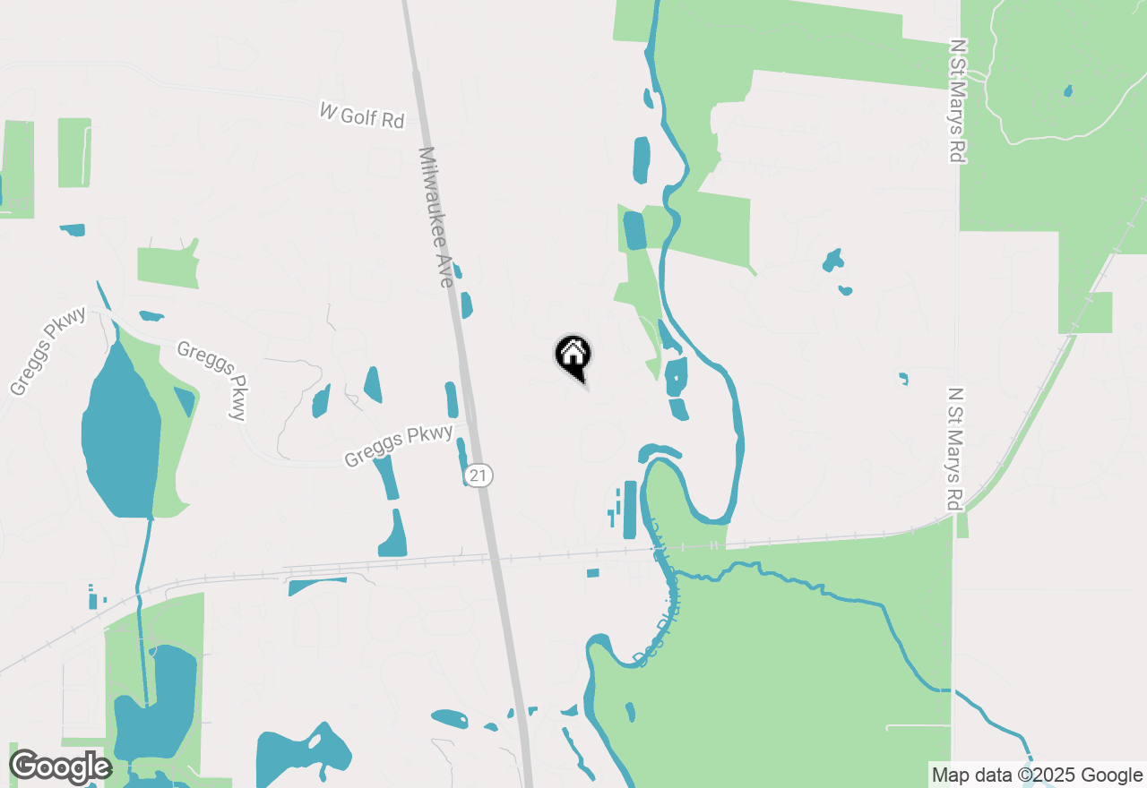 Map of 1501 Loatonia Court, Libertyville, IL 60048