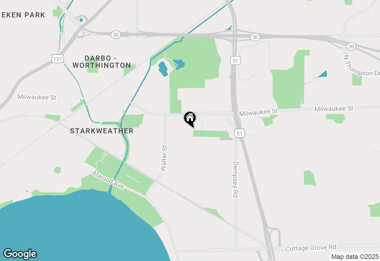 Map of 41 Schenk St, Madison, WI 53714