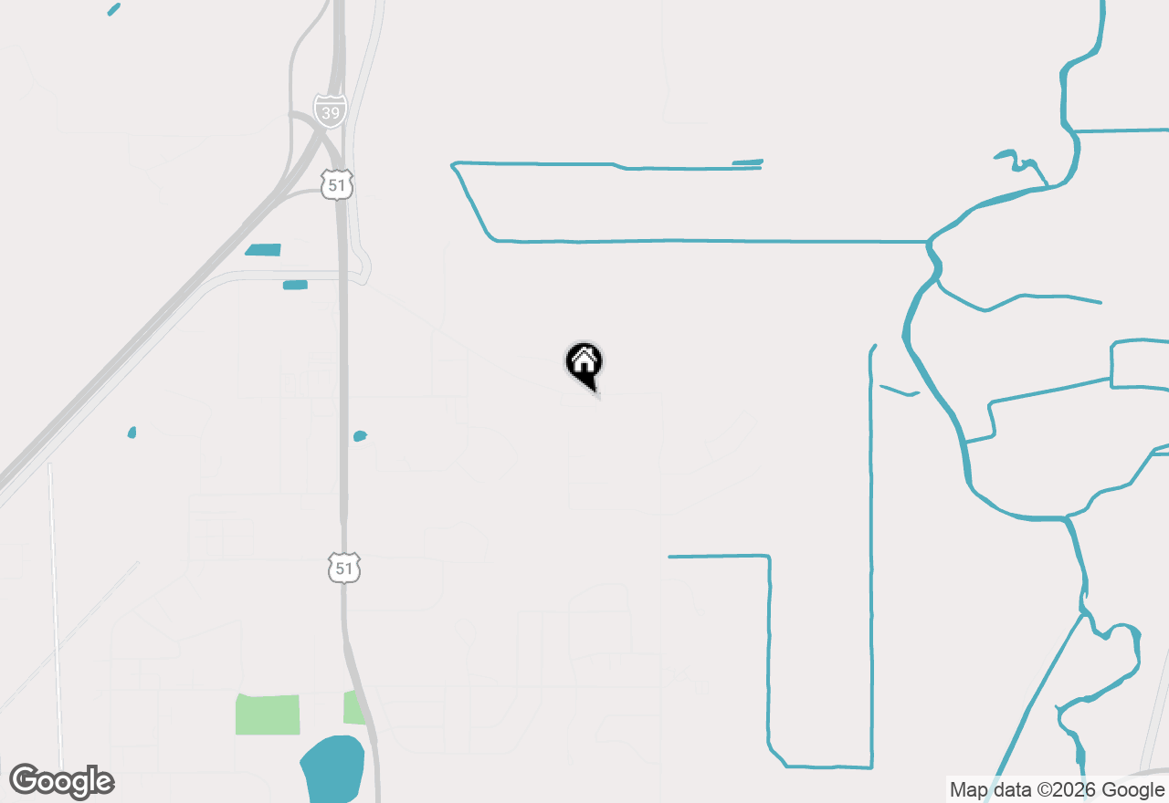 Map of 448 Gunderson Drive, Portage, WI 53901
