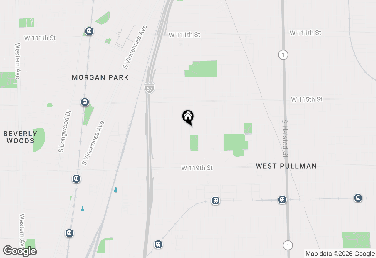 Map of 11641 S Loomis Street, Chicago, IL 60643