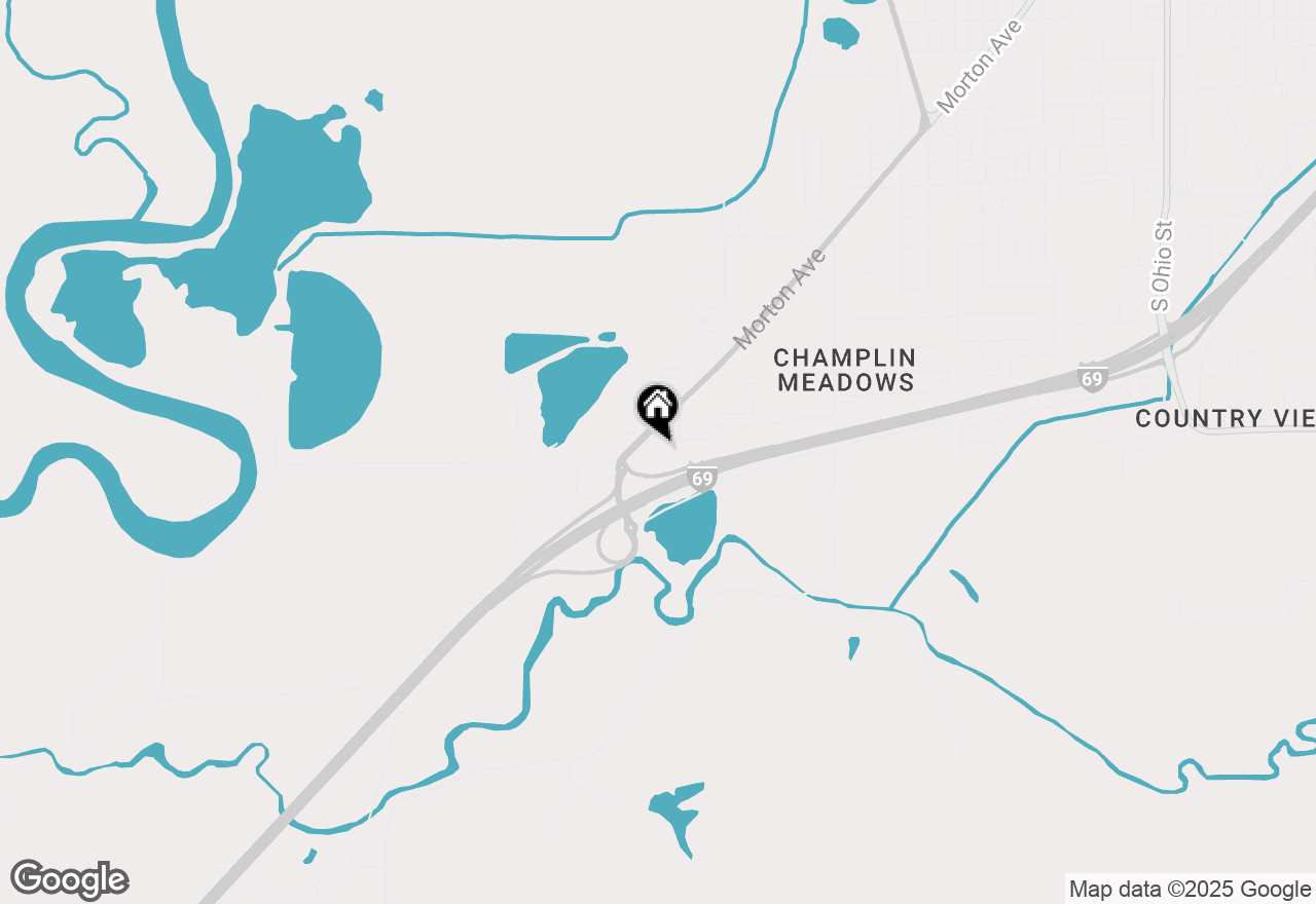 Map of 989 Plaza Drive, Martinsville, IN 46151