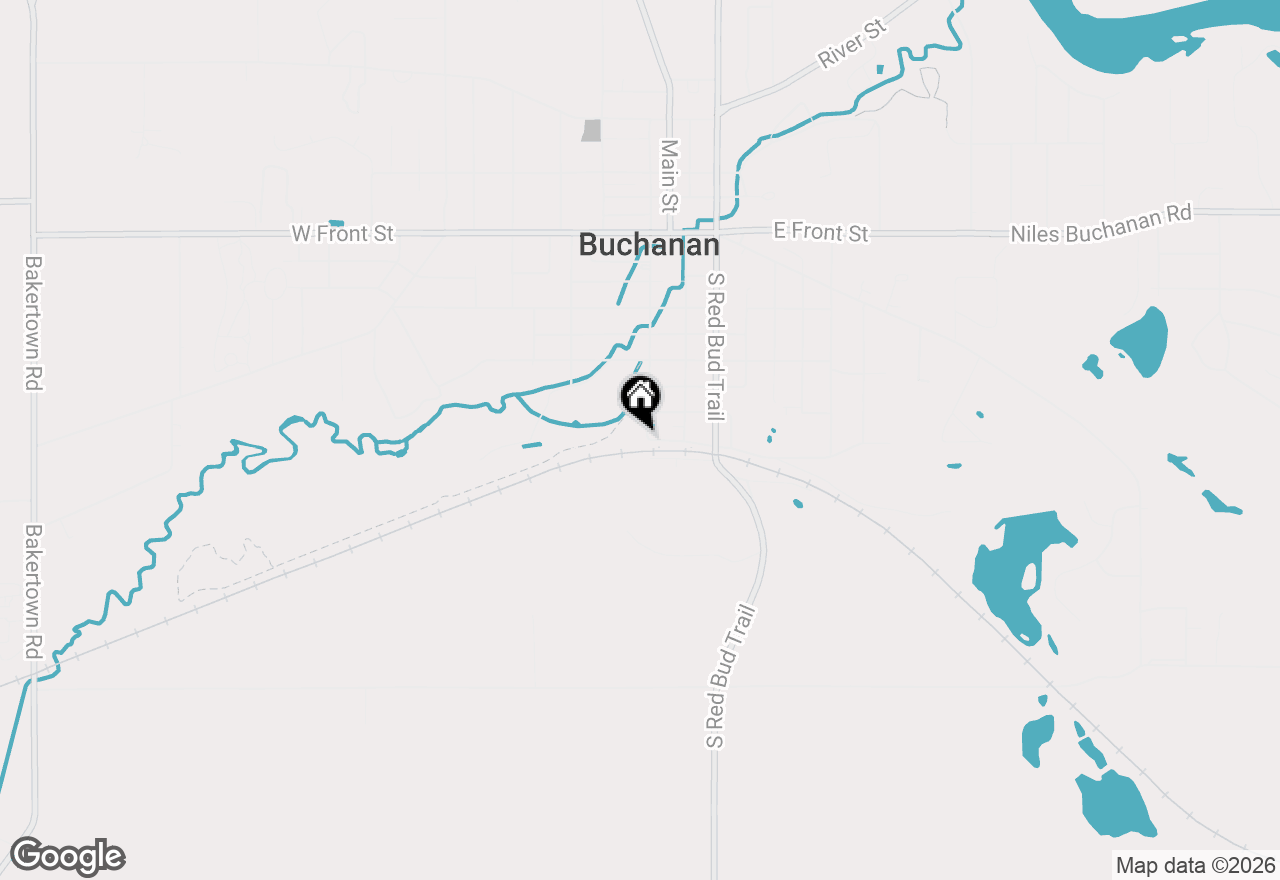 Map of 710 S Oak Street, Buchanan, MI 49107