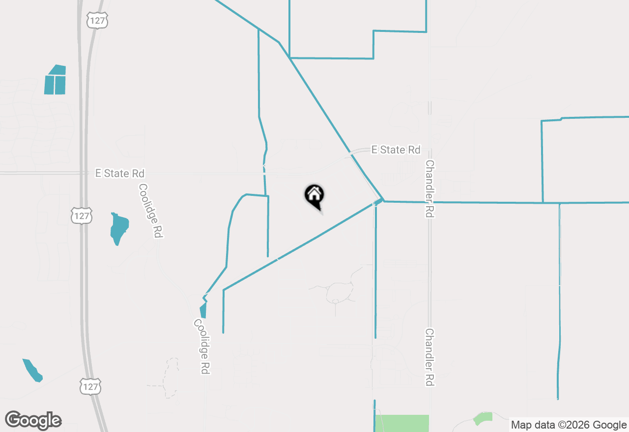 Map of 3950 Gallop Road, East Lansing, MI 48823