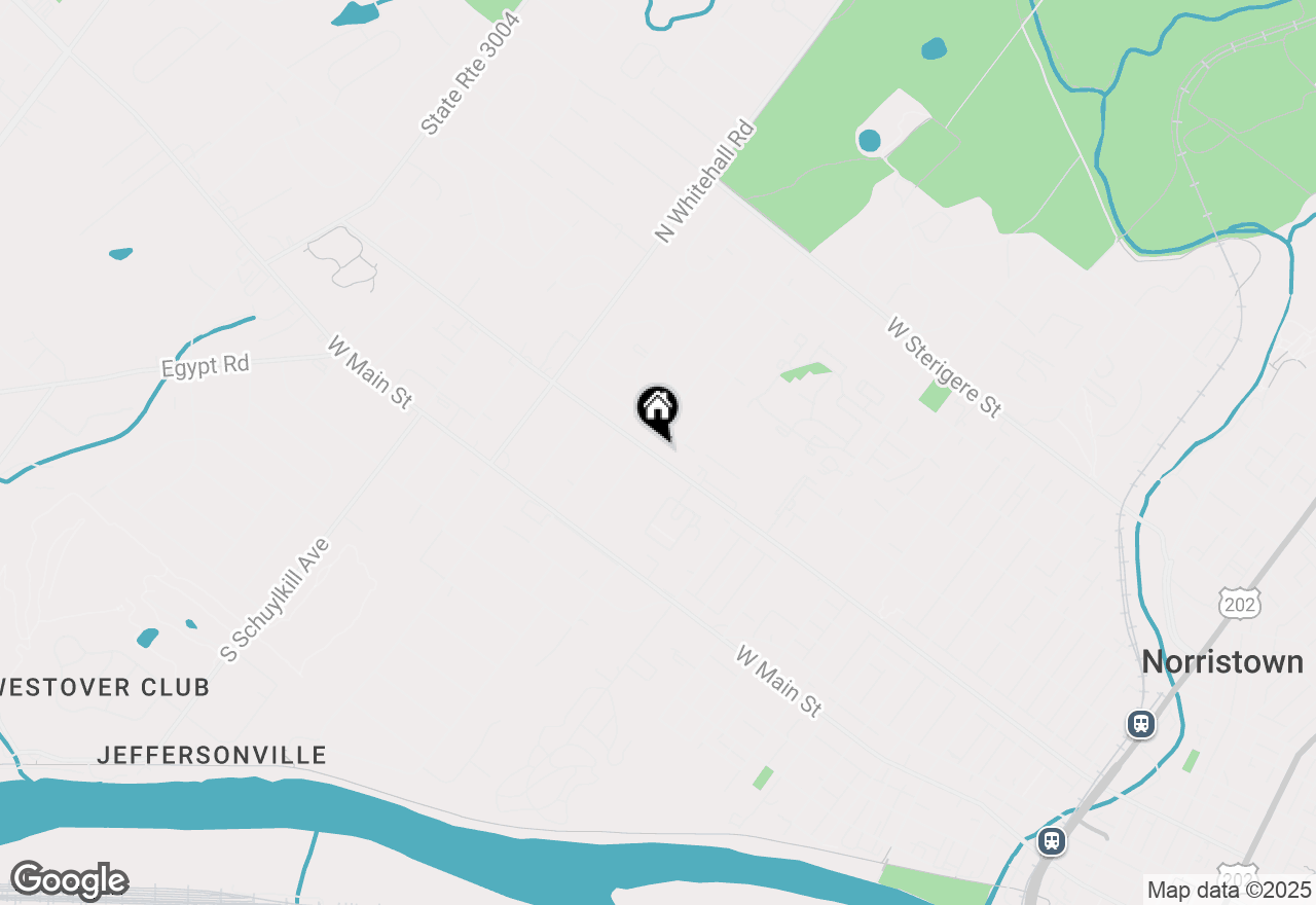 Map of 1635 W Marshall W Marshall Street, Norristown, PA 19401