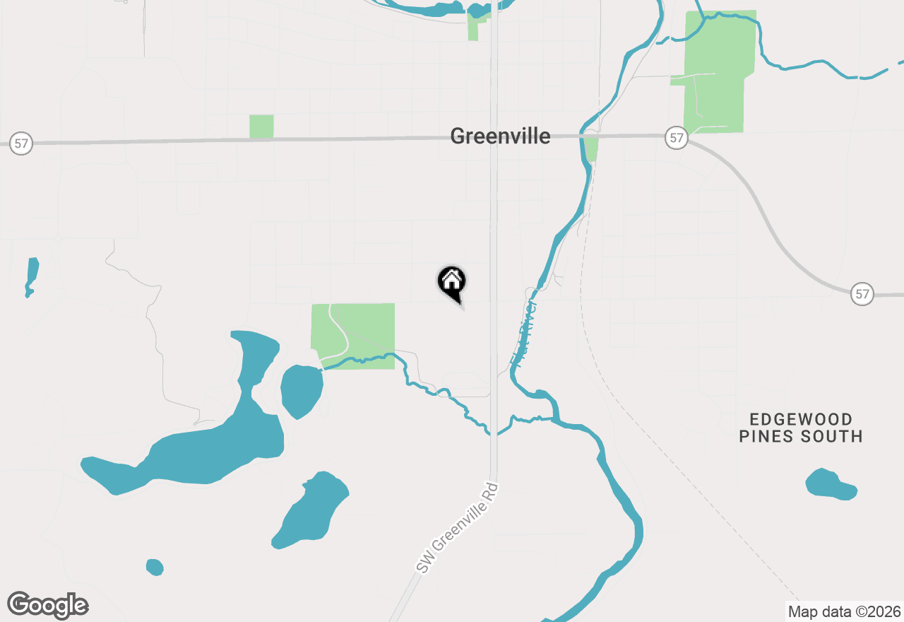 Map of 209 W South Street, Greenville, MI 48838