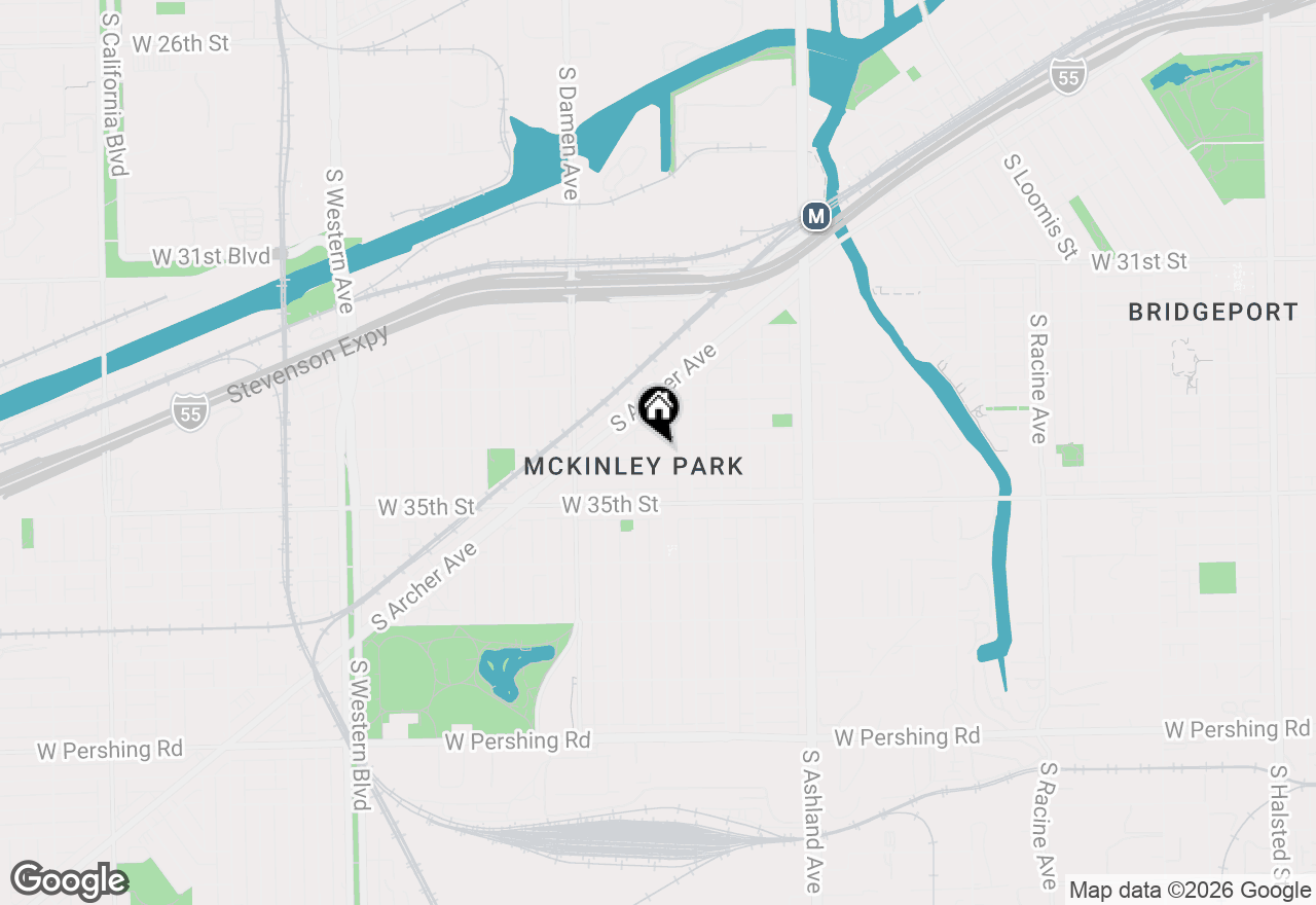 Map of 1835 W 34th Street, Chicago, IL 60608