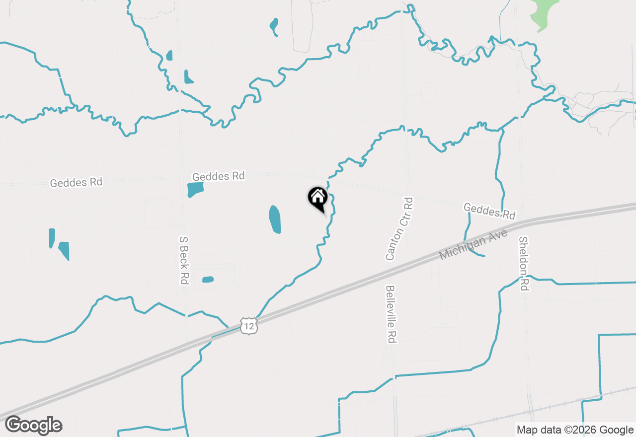 Map of 4363 Hunters Circle E, Canton, MI 48188