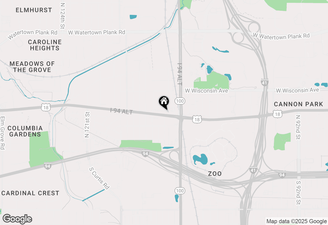 Map of 10900 W Bluemound Rd #208, Wauwatosa, WI 53226