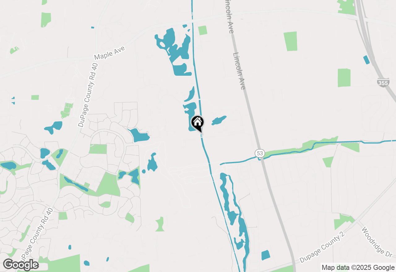 Map of 1501 Fairway Drive #1E, Lisle, IL 60532