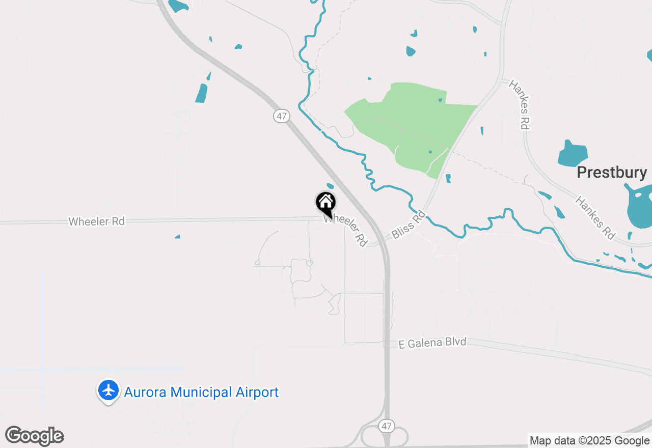 Map of 103 Westbourne Avenue, Sugar Grove, IL 60554