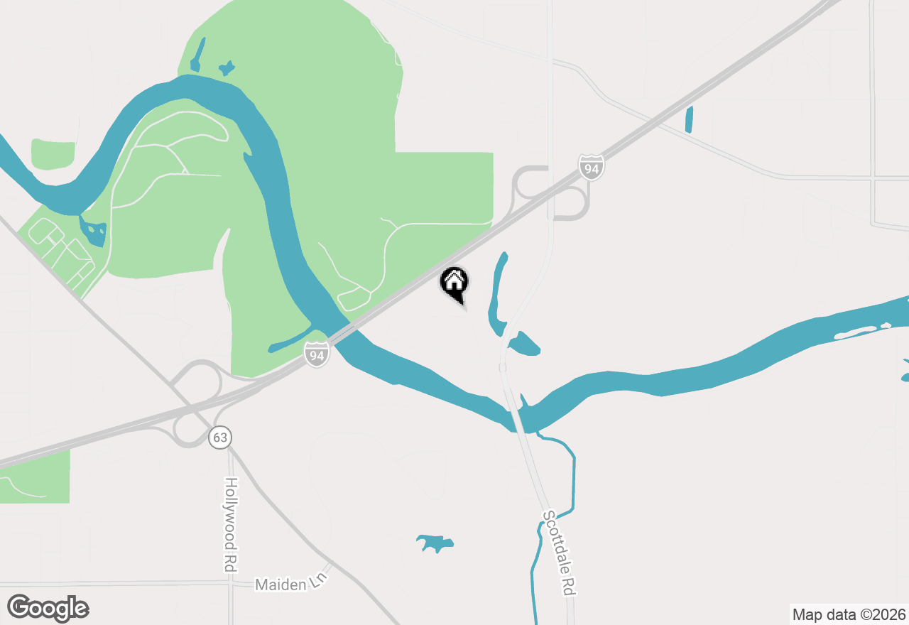 Map of 573 N Cygnet Lake Drive, Benton Harbor, MI 49022