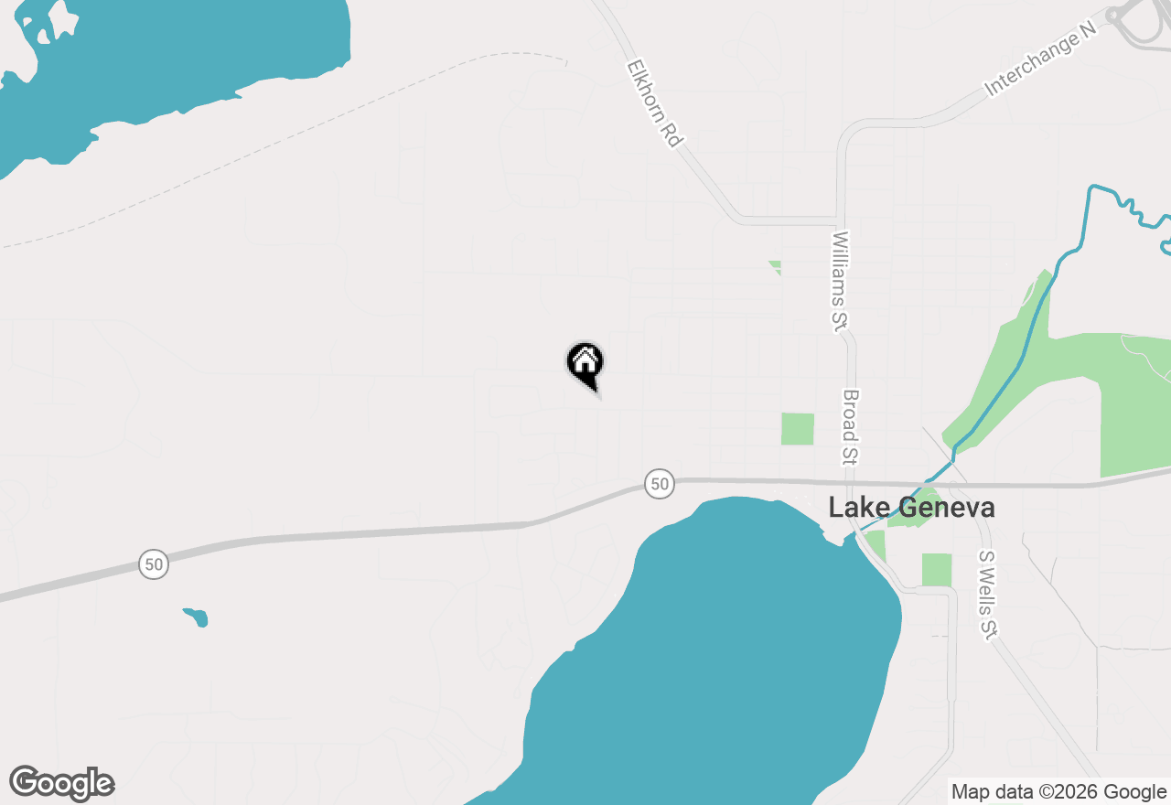 Map of 1515 Miller Rd, Lake Geneva, WI 53147