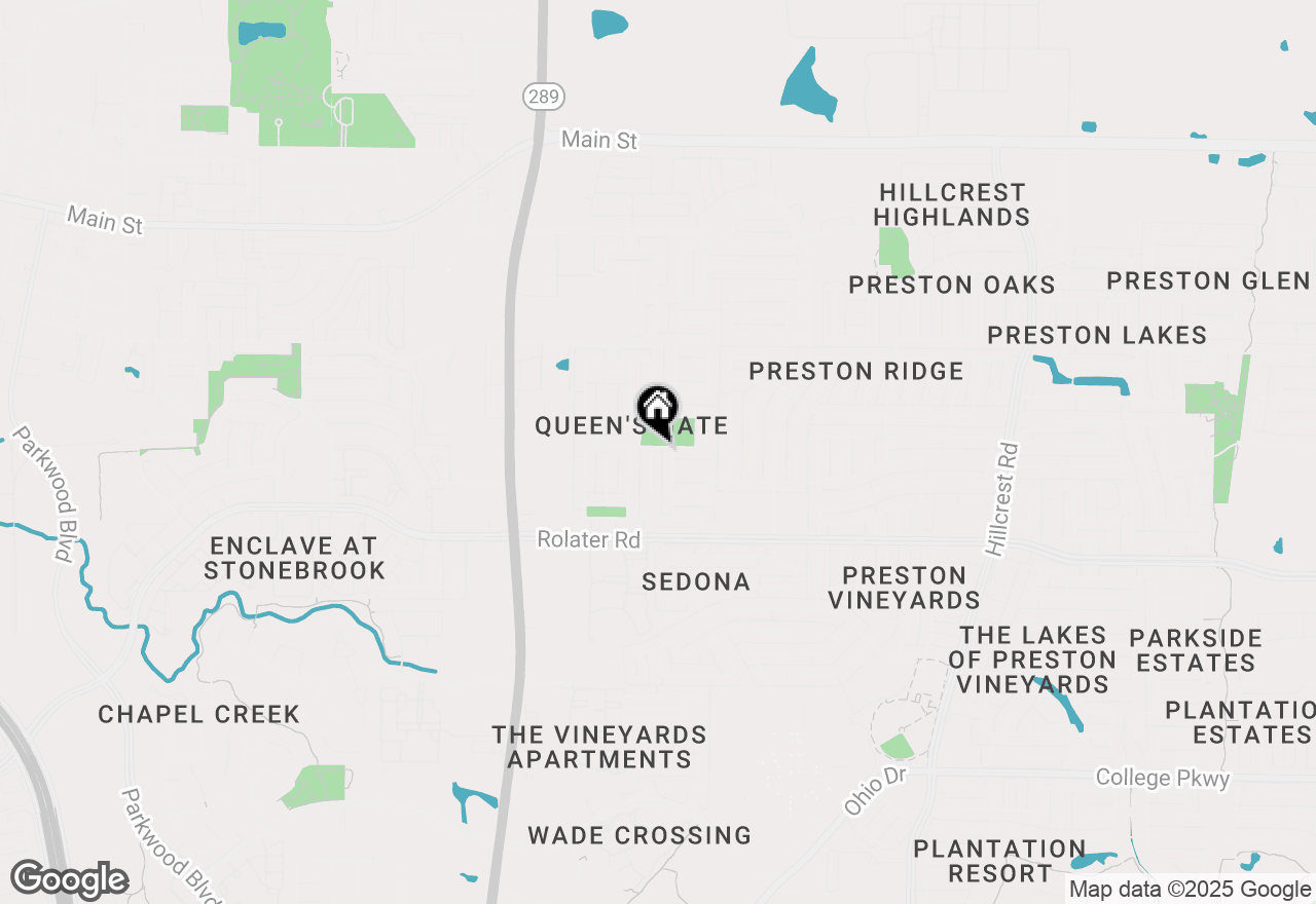 Map of 7766 Saint Stephens Square, Frisco, TX 75035