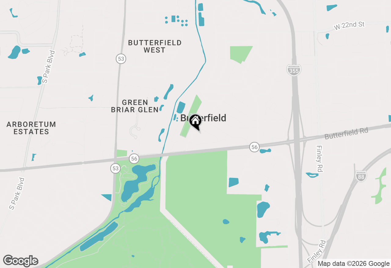 Map of 2S603 Gray Avenue, Lombard, IL 60148