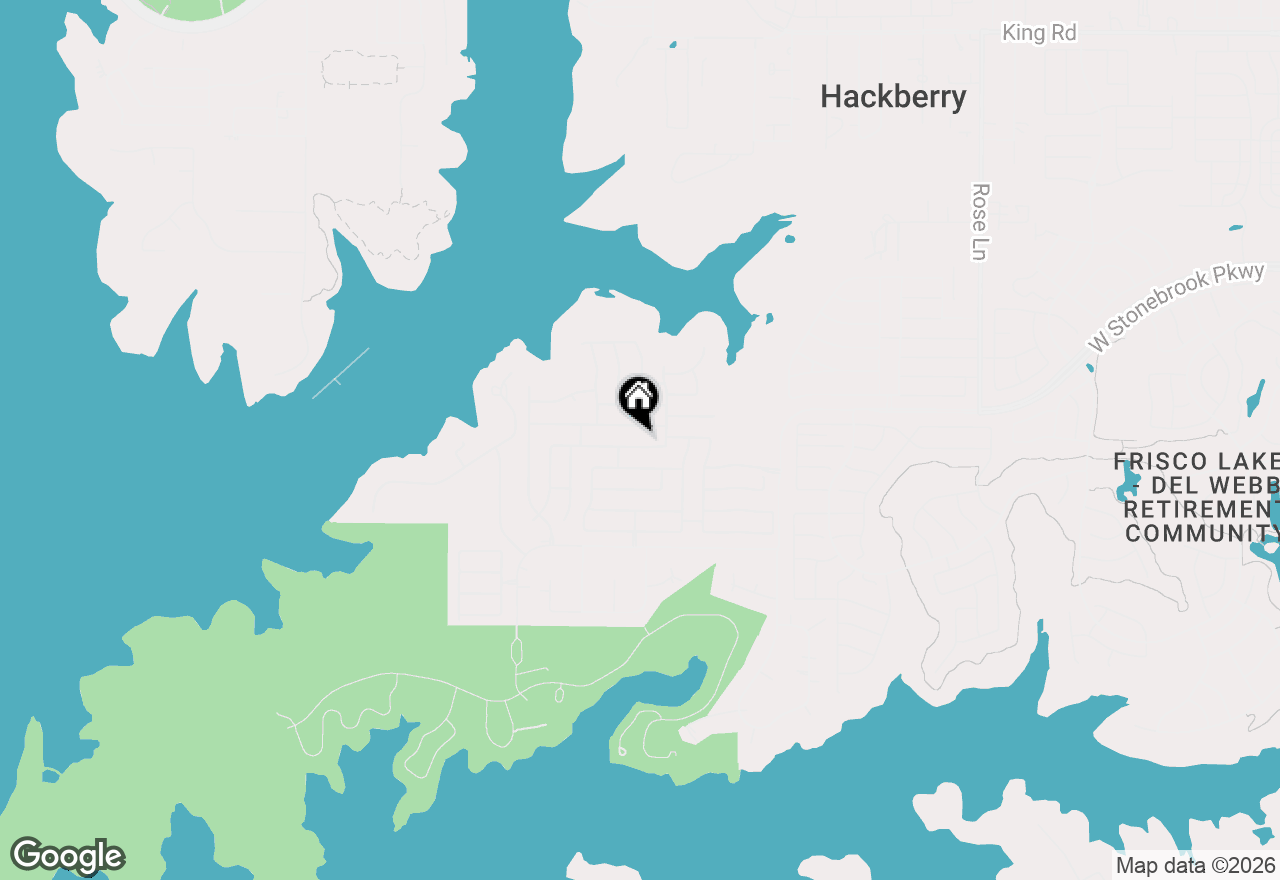 Map of 11721 Parade Drive, Frisco, TX 75036