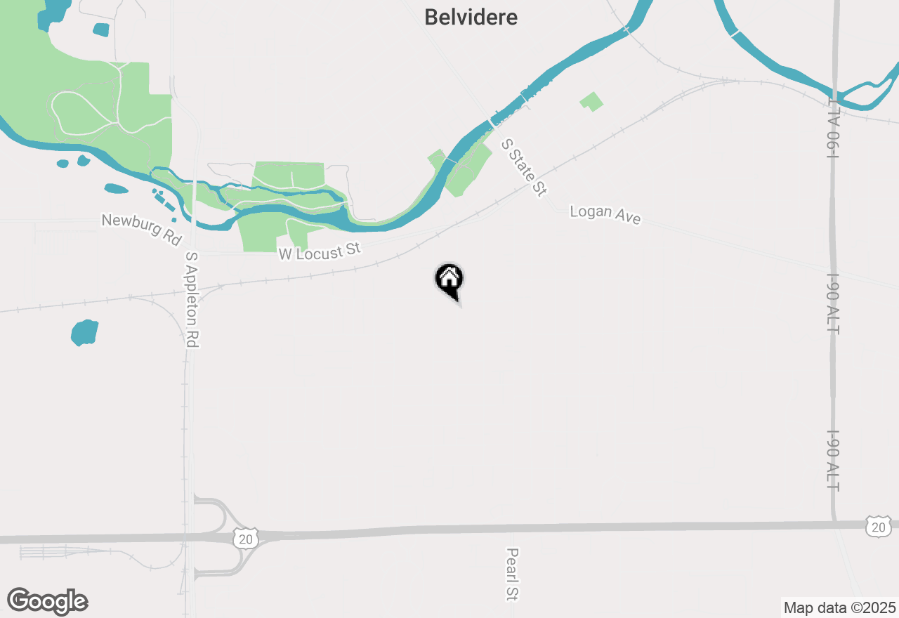 Map of 1015 Maple Avenue, Belvidere, IL 61008