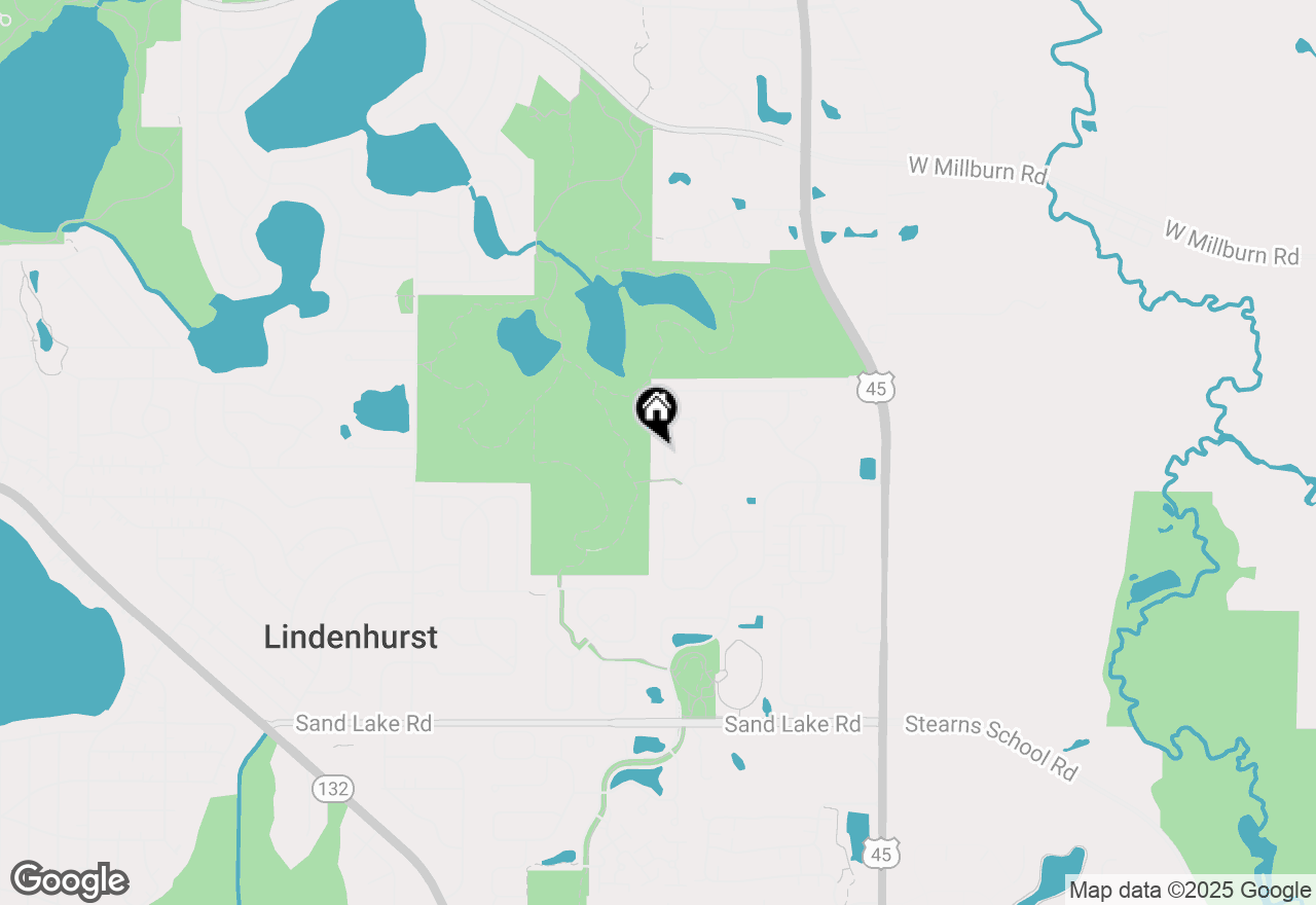 Map of 68 Bridlepath Drive, Lindenhurst, IL 60046