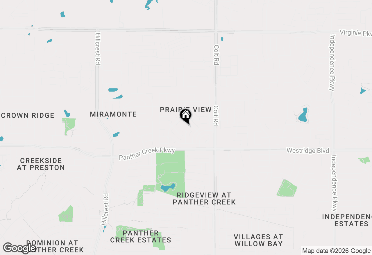 Map of 12236 Curry Creek Drive, Frisco, TX 75035