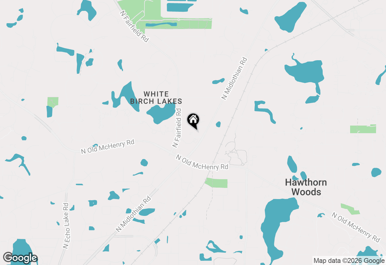 Map of 11 Executive Drive, Hawthorn Woods, IL 60047