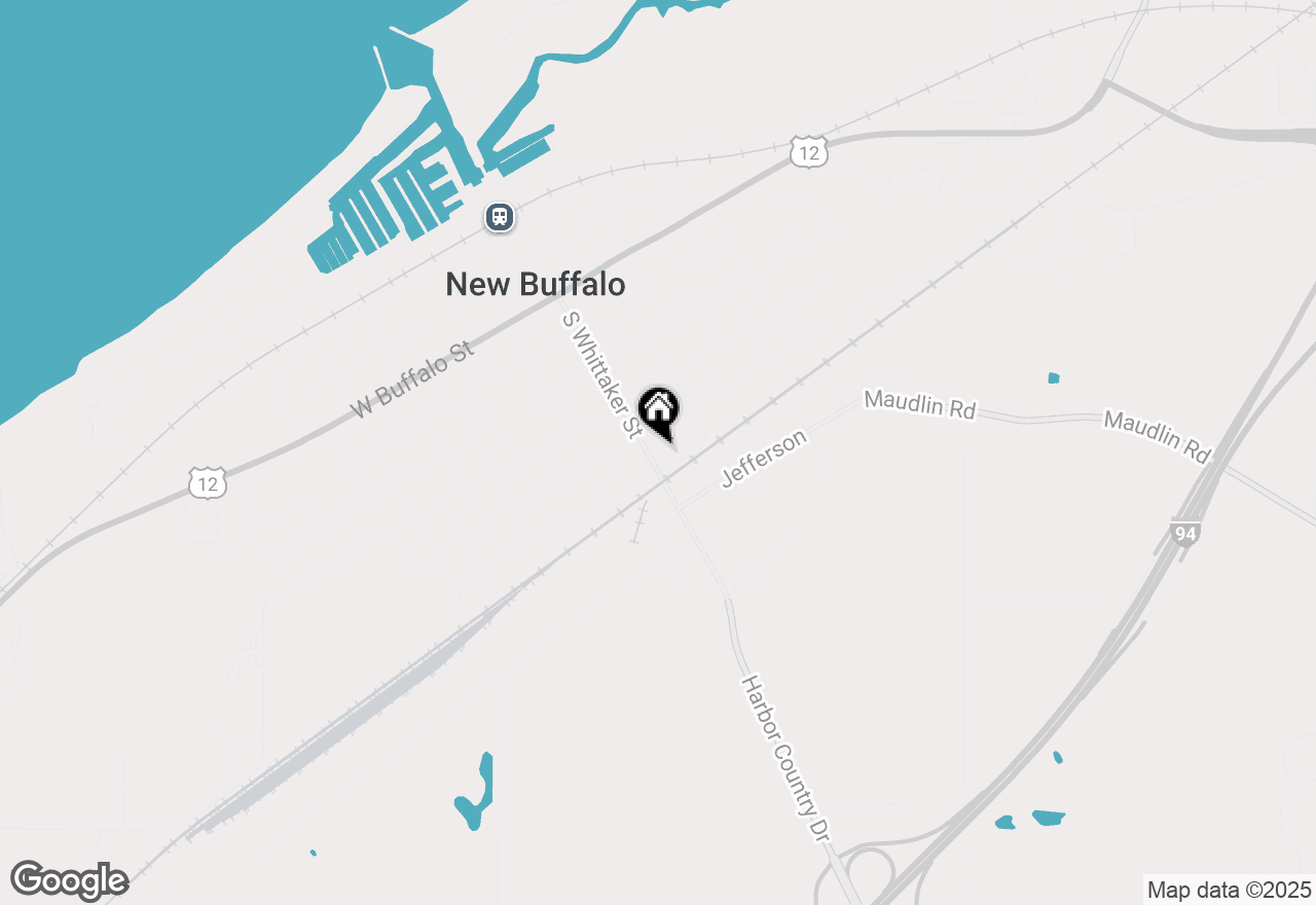 Map of 427 S Whittaker Street, New Buffalo, MI 49117