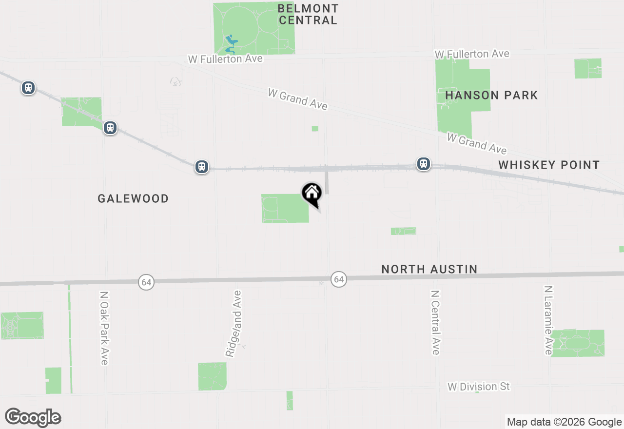 Map of 1819 N Mcvicker Avenue, Chicago, IL 60639