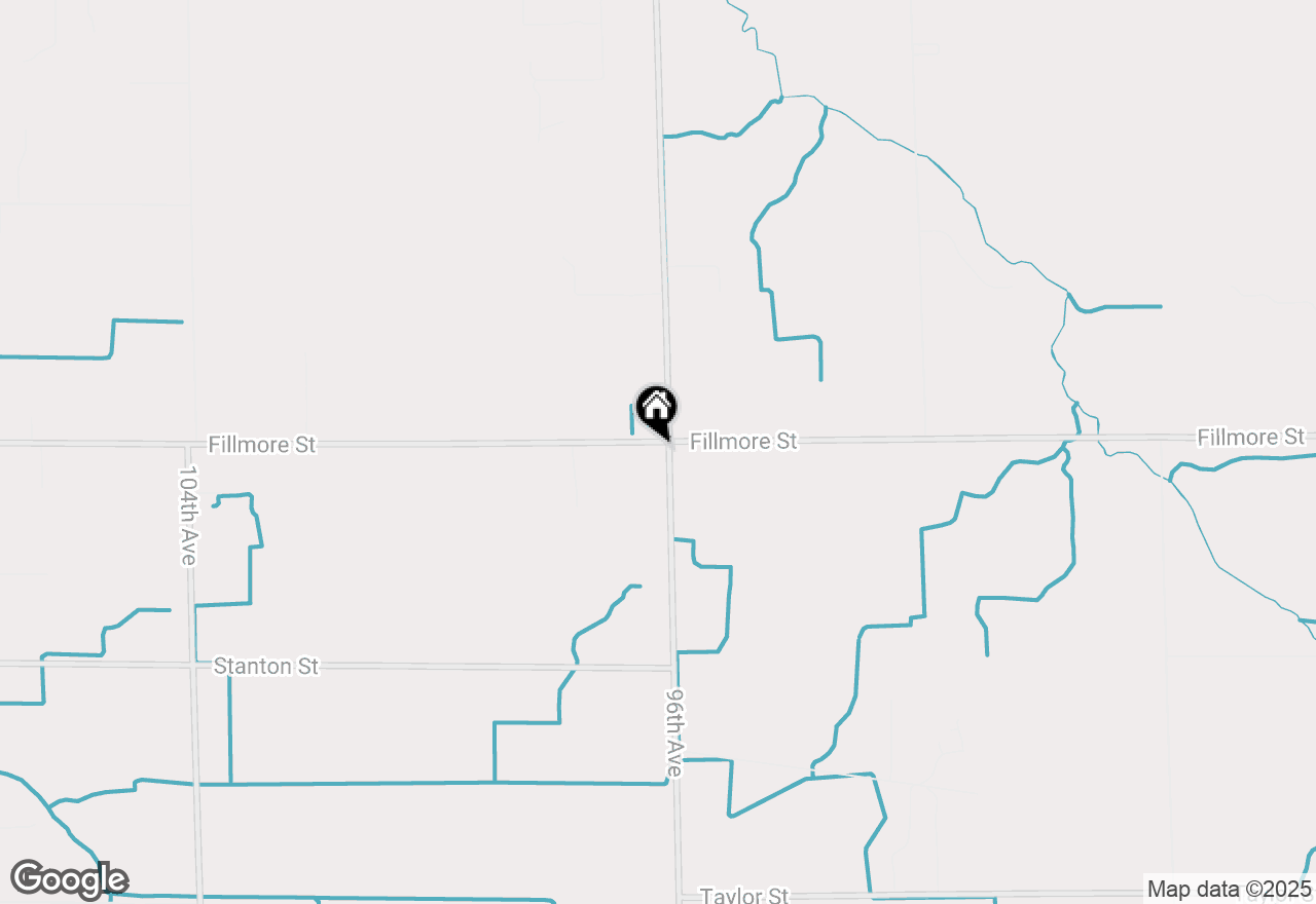 Map of 9561 96th Avenue, Zeeland, MI 49464