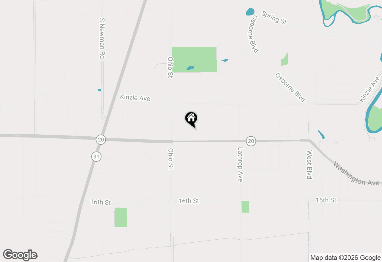 Map of 1111 Illinois St, Racine, WI 53405