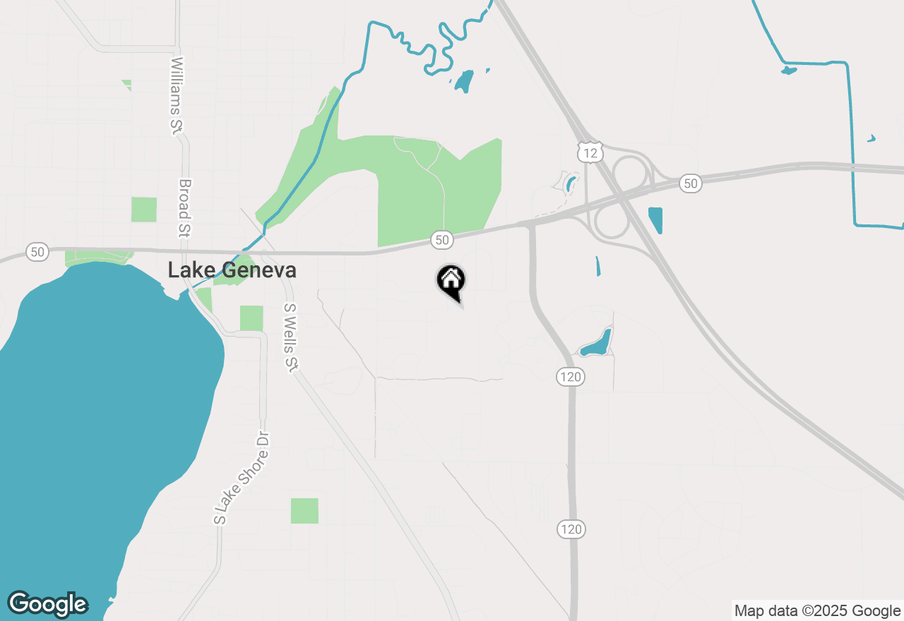 Map of 3215 West Dr, Lake Geneva, WI 53147