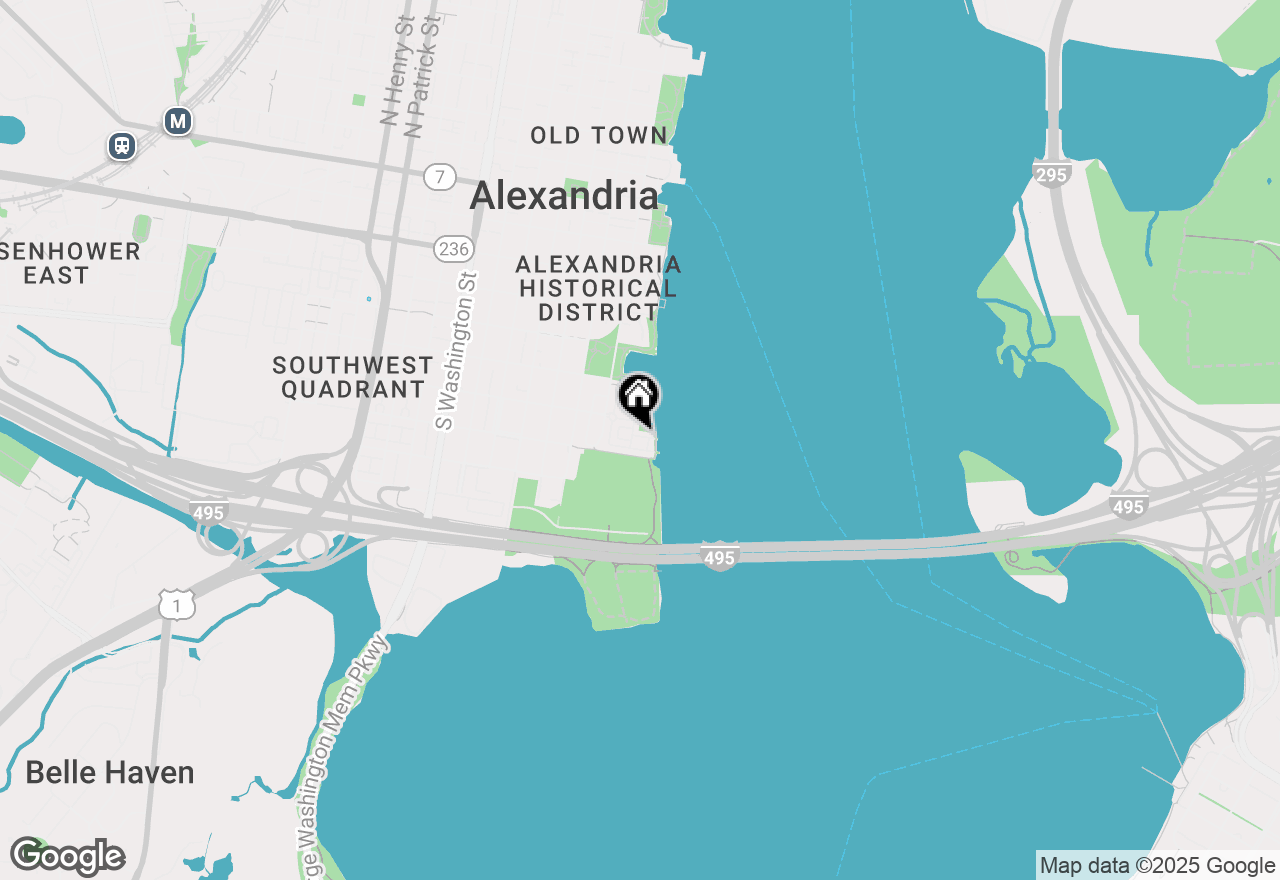 Map of 16 Wharf Street, Alexandria, VA 22314