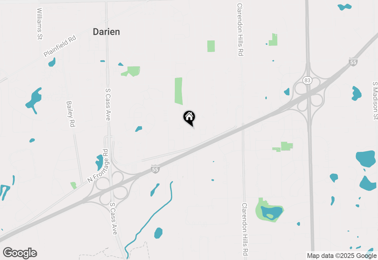 Map of 8306 Portsmouth Drive #22B, Darien, IL 60561