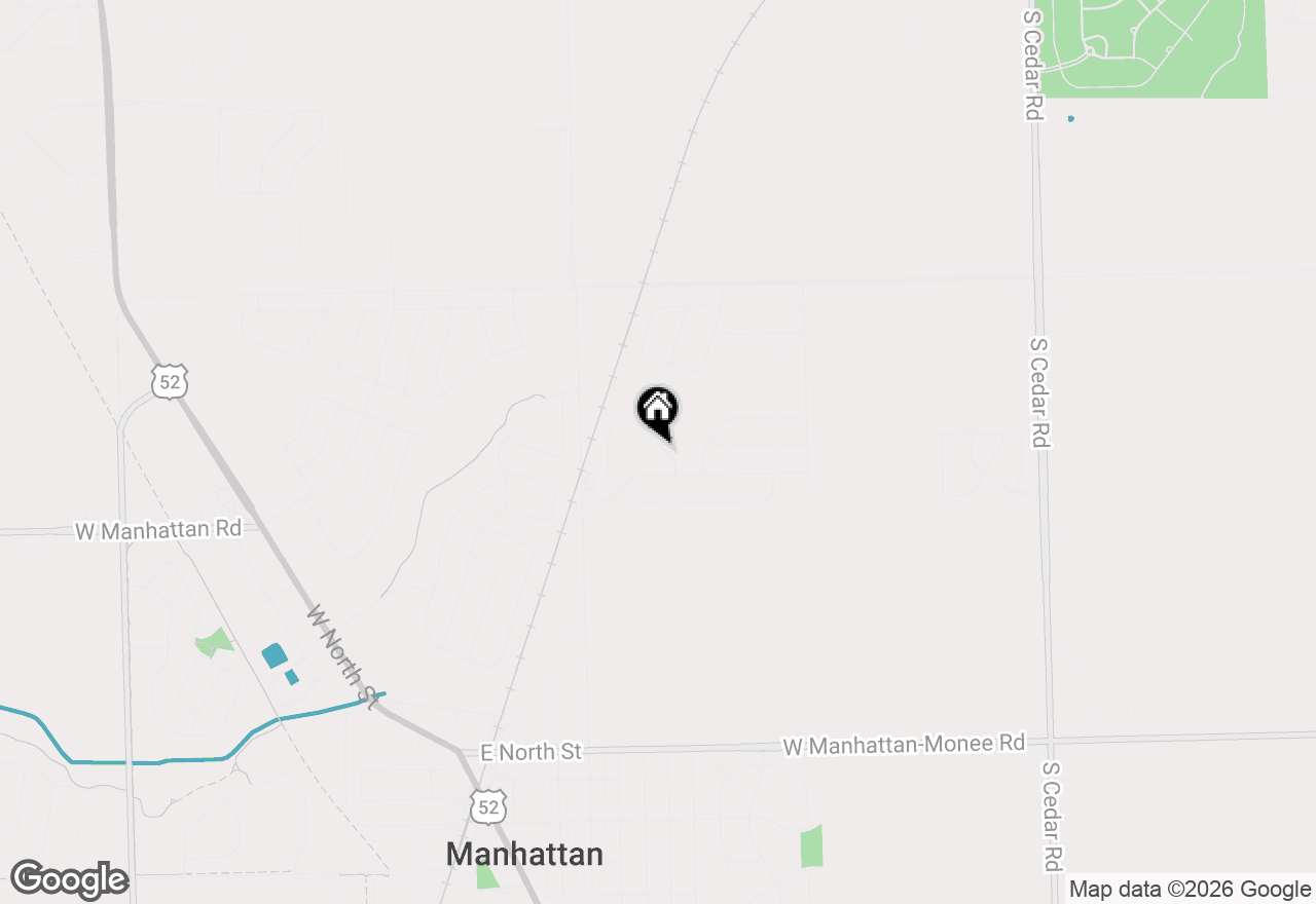 Map of 15027 W Quincy Circle, Manhattan, IL 60442