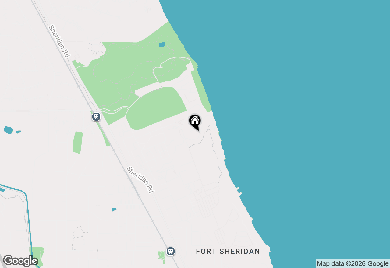 Map of 3481 Bradley Court, Highland Park, IL 60035