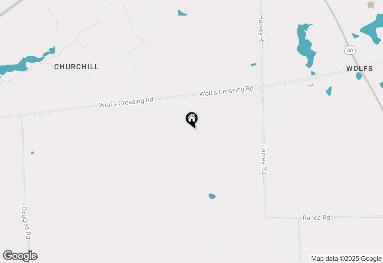 Map of 2473 Semillon Street, Oswego, IL 60543