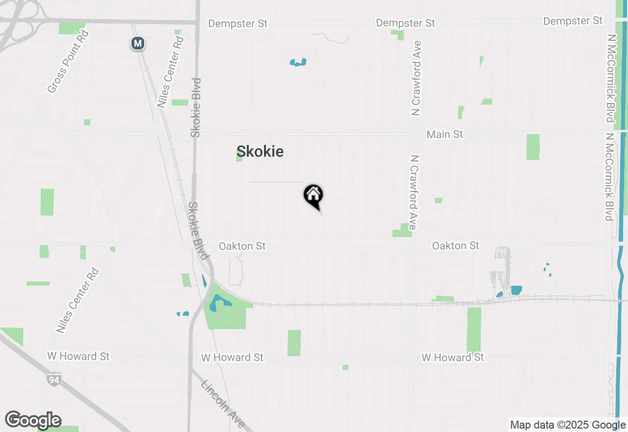 Map of 8100 Lowell Avenue, Skokie, IL 60076