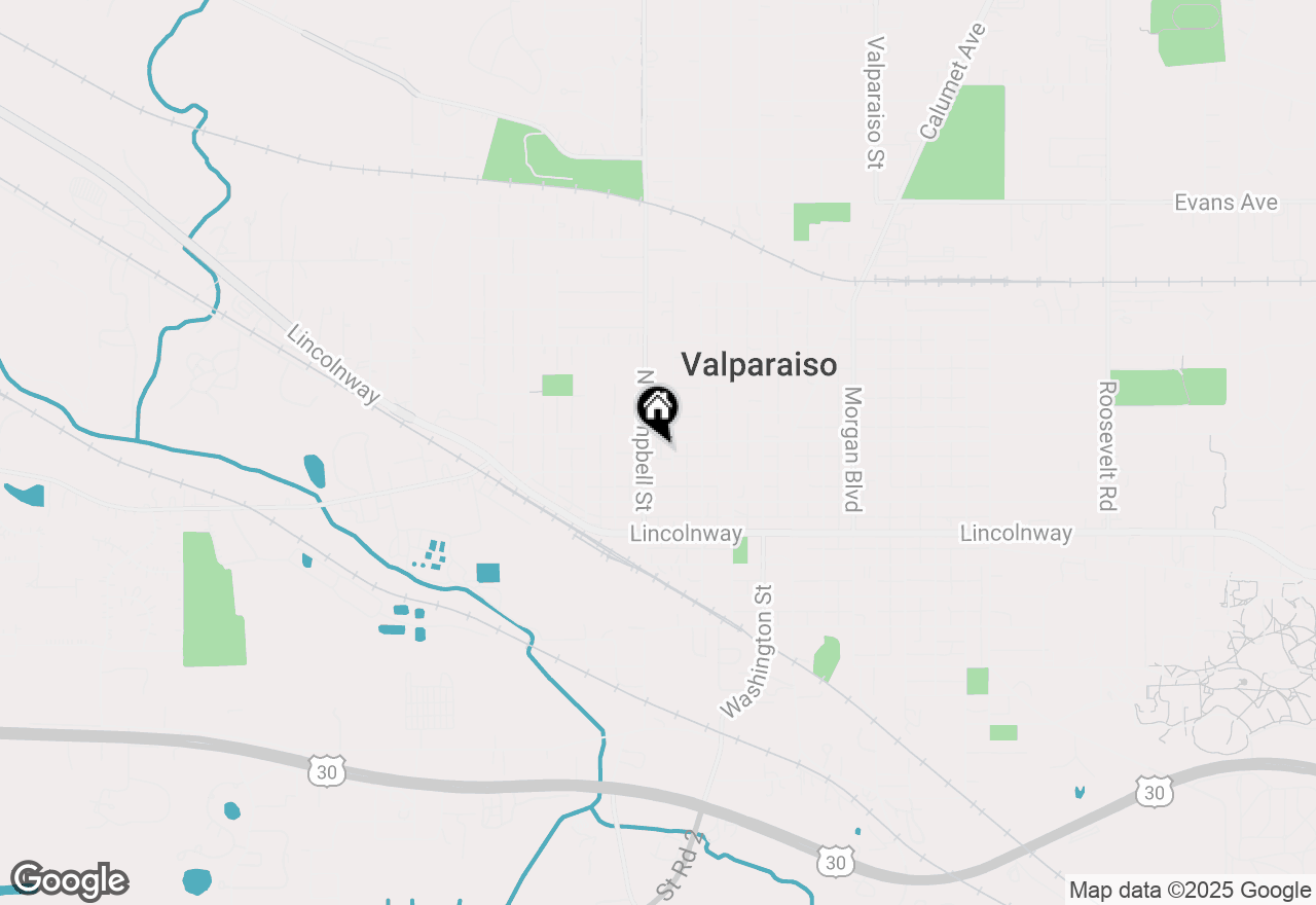 Map of 204 Campbell Street #303, Valparaiso, IN 46385